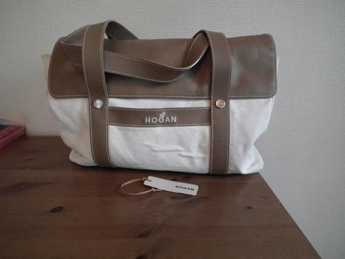 Hogan handtas voor dames (crème en bruin), Handtassen en Accessoires, Tassen | Damestassen, Gebruikt, Handtas, Overige kleuren