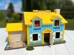 Vintage Fisher-price speelhuis play family house geel, Enlèvement ou Envoi