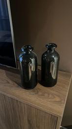 2 vazen zwart, Huis en Inrichting, Woonaccessoires | Vazen, Ophalen of Verzenden, Gebruikt, Zwart