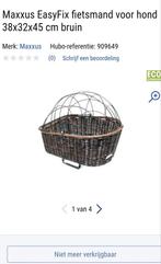 Hondenfietsmand Maxxus Easy fix, Ophalen, Zo goed als nieuw, Fietsmand