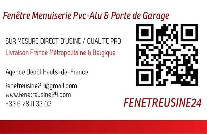 fenetre, Doe-het-zelf en Bouw, Glas en Ramen, Nieuw, Ophalen