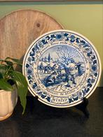 3 Delfts blauwe borden, Antiek en Kunst, Ophalen