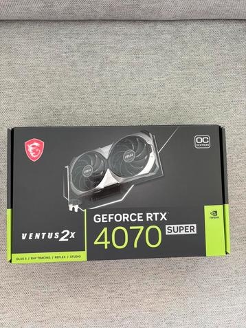MSI 4070 Super beschikbaar voor biedingen