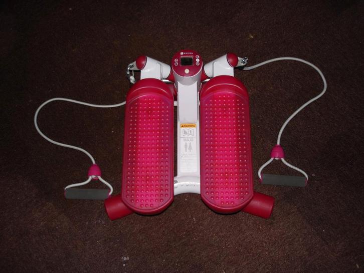 Domyos mini stepper MS 500 Bieden, Sport en Fitness, Fitnessapparatuur, Zo goed als nieuw, Stepapparaat, Metaal, Ophalen