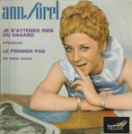 Ann Sorel - Je n'attends rien du hasard + 3 andere, CD & DVD, Vinyles Singles, Comme neuf, 7 pouces, Autres genres, EP
