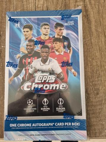 Topps Chrome Hobbybox UCC 2023  beschikbaar voor biedingen
