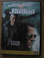The Jackal - Bruce Willis - Richard Gere, Actiethriller, Ophalen of Verzenden, Zo goed als nieuw, Vanaf 16 jaar