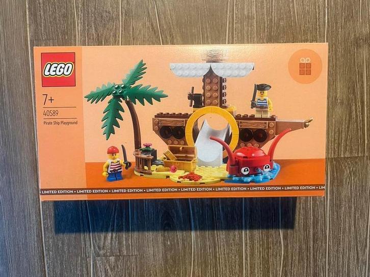 Lego Piratenschip Speeltuin 40589 Limited Edition, Kinderen en Baby's, Speelgoed | Duplo en Lego, Nieuw, Lego, Complete set, Ophalen of Verzenden
