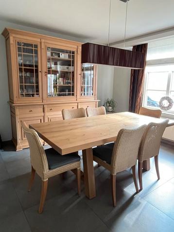 Eiken eetkamer blank eik beschikbaar voor biedingen