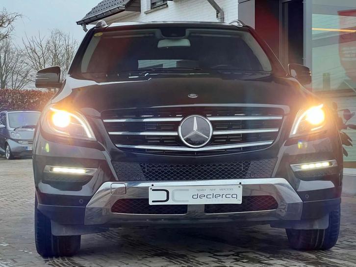 Mercedes ML 250 bluetec 4M automaat 2014 dodehoek panodak, Autos, Mercedes-Benz, Entreprise, Achat, Classe M, 4x4, ABS, Airbags