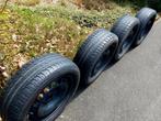 4 bons pneus été 205/55-16 Golf 7, entraxe 5x112, Ophalen, Gebruikt, 16 inch, Banden en Velgen