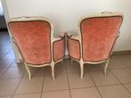 2 antieke Franse fauteuils / 2 fauteuils antique français, Ophalen