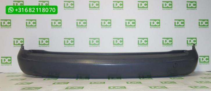 Volkswagen Caddy ('03-'10) Achterbumper zwart, Auto-onderdelen, Carrosserie, Bumper, Volkswagen, Achter, Gebruikt, Ophalen of Verzenden