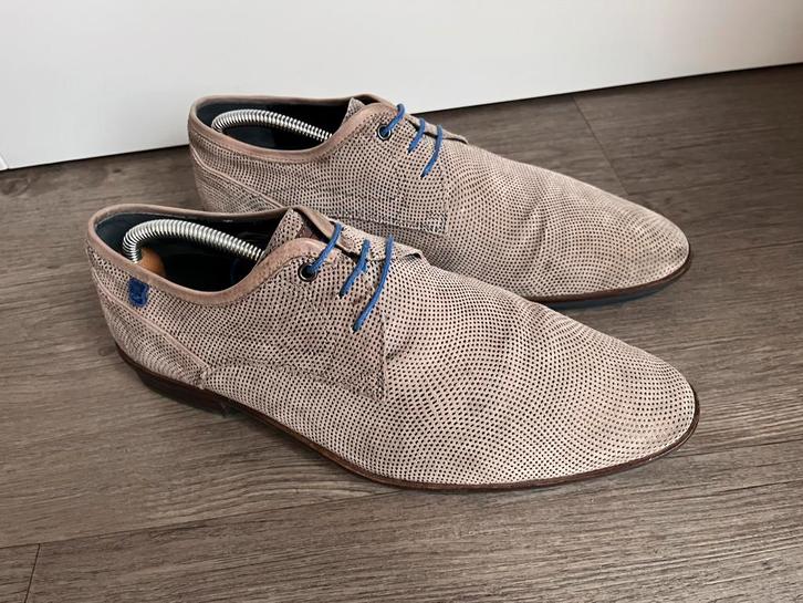 Floris van Bommel herenschoenen maat 8.5 / 42.5 H, Kleding | Heren, Schoenen, Zo goed als nieuw, Veterschoenen, Overige kleuren