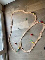 Houten trein, Ophalen, Gebruikt