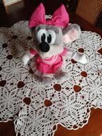 schattige Minnie Mouse knuffel -roze jurkje, Ophalen of Verzenden, Zo goed als nieuw