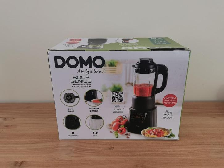 DOMO Soepmaker DO726BL, Elektronische apparatuur, Blenders, Nieuw, Soepmaker, Ophalen