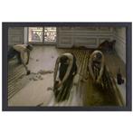 Parketschaafmachines - Gustave Caillebotte canvas + baklijst, Huis en Inrichting, Nieuw, Print, 50 tot 75 cm, Oorspronkelijke maker