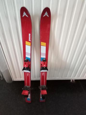 Kinder skis, Sport en Fitness, Skiën en Langlaufen, Ophalen of Verzenden, Zo goed als nieuw, Stokken