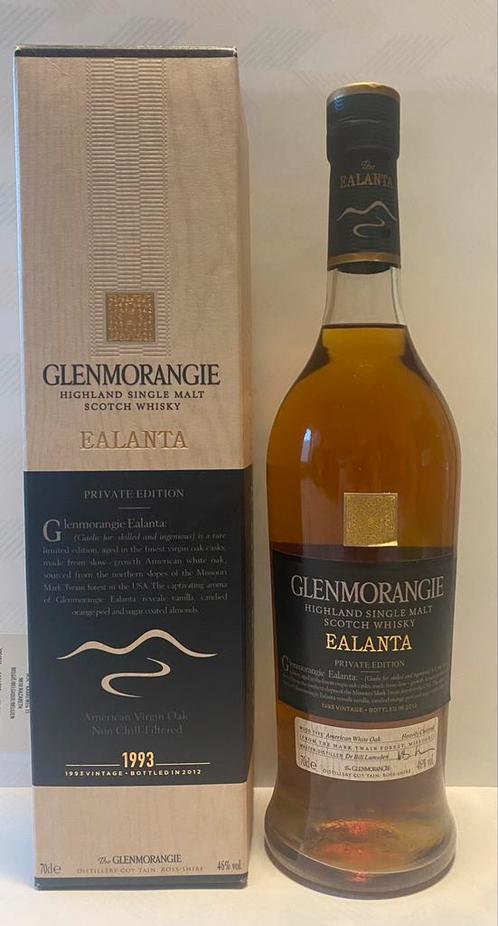 Glenmorangie Ealanta (19 ans), Collections, Vins, Neuf, Enlèvement ou Envoi