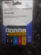 Encre d'imprimante Epson 603, Comme neuf, Cartridge, Enlèvement ou Envoi, EPSON