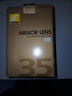 Nikon AF-S DX Nikkor 35mm f1.8G, Audio, Tv en Foto, Foto | Lenzen en Objectieven, Ophalen of Verzenden, Zo goed als nieuw, Standaardlens