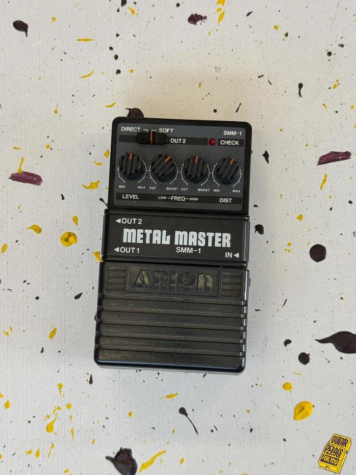 Arion SMM-1 Metal Master, Muziek en Instrumenten, Effecten, Gebruikt, Distortion, Overdrive of Fuzz, Ophalen of Verzenden