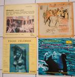 4x vinyl LP met beroemde klassieke werken., Ophalen of Verzenden, Gebruikt, 12 inch
