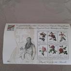 2 blokjes postzegels bloemen 1990 - Eeuwfeest ., Postzegels en Munten, Ophalen of Verzenden, Dier of Natuur, Postfris