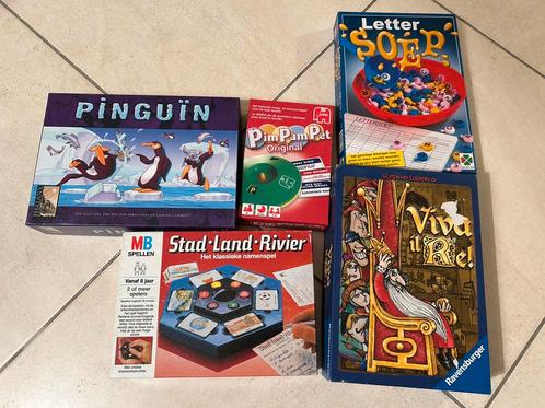 Gezelschapsspelletjes: zie details voor prijzen, Hobby en Vrije tijd, Gezelschapsspellen | Kaartspellen, Gebruikt, Ophalen of Verzenden