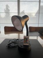 Tafellamp/Bureaulamp incl. RGB-led | H30cm | E27 max. 25W, Led-lamp, Zwart, Flexibel, RGB-led incl. afstandsbediening, Minder dan 30 watt