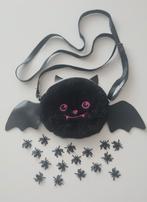 Halloween kindertasje vleermuis met spinnetjes, Ophalen of Verzenden, Gebruikt