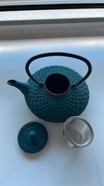 Gietijzeren theepot, Ophalen