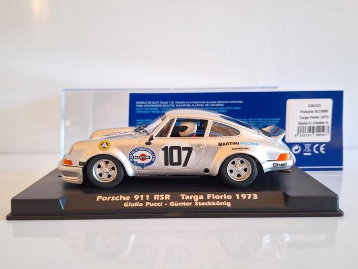 Fly Porsche 911 RSR Targa Florio Martini 1973 Giulio P-Gunte, Enfants & Bébés, Jouets | Circuits, Neuf, Circuit, Électrique, Autres marques