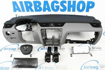 Airbag kit Tableau de bord noir/gris Skoda Octavia