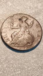 George III - Half Penny 1770 Great Britain,Copper rare coins, Ophalen of Verzenden, Overige landen, Losse munt