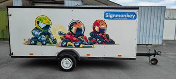Kart aanhangwagen voor 4 karts beschikbaar voor biedingen