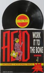 Luke Acid C. - Work it to the bone. Maxi, Cd's en Dvd's, Vinyl | Dance en House, Ophalen of Verzenden, Gebruikt, 12 inch, Overige genres