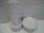 Vintage servies, wit. 23 stuks. Seltmann, Weiden, W. Germany, Huis en Inrichting, Ophalen