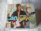 2 CD S - JOHNNY HALLYDAY - 40 HITS ULTIMATE - NEW IN FOLLIE, Cd's en Dvd's, 1960 tot 1980, Ophalen of Verzenden, Nieuw in verpakking