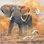 Diamond Painting - Vierkante Steentjes -Olifant - 50 * 40 Cm, Ophalen of Verzenden, Nieuw, Knutselwerk