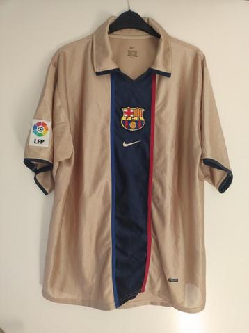 VINTAGE FC BARCELONA SHIRT (2001-2002) L beschikbaar voor biedingen