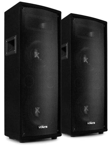 4 Vonyx SL28 speakers met muurbeugels beschikbaar voor biedingen
