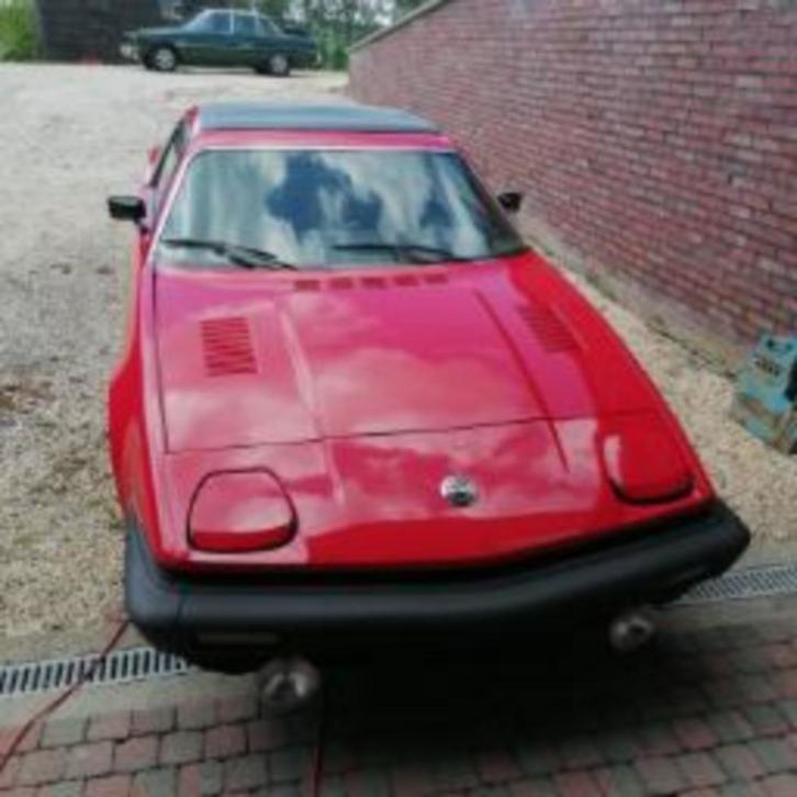 Triumph TR7 1982, Auto's, Triumph, Particulier, Open dak, Benzine, Coupé, 2 deurs, Handgeschakeld, Rood, Overige kleuren, Stof