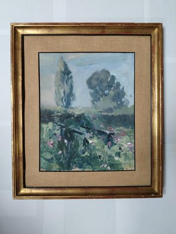 VICTOR CRETEN (1878-1966) – Jardin en Auvergne 1919 beschikbaar voor biedingen
