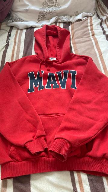Mavi trui te koop, Enlèvement, Comme neuf, Taille 34 (XS) ou plus petite, Rouge