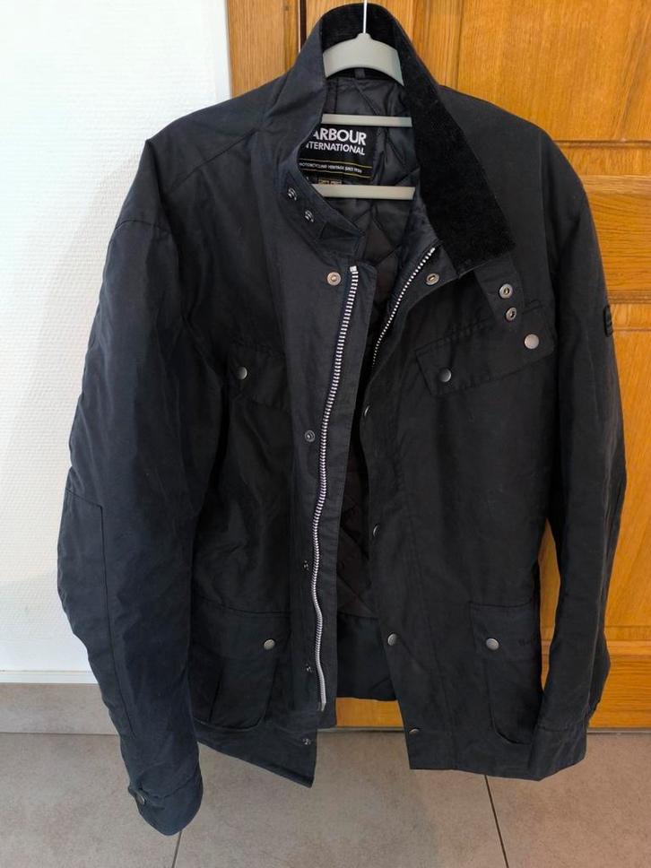 Barbour International Duke blauwe jas, Kleding | Heren, Jassen | Winter, Zo goed als nieuw, Ophalen