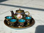 Cloisonné minitiatuur theeservies, Ophalen, Zo goed als nieuw
