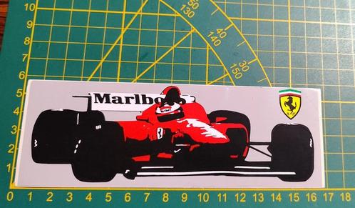 Sticker F1 Ferrari Michael Schumacher 1996, Verzamelen, Stickers, Ophalen of Verzenden