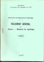 SNCB - Réglement général des signaux - aiguillages, Collections, Livre ou Revue, Utilisé, Envoi, Train